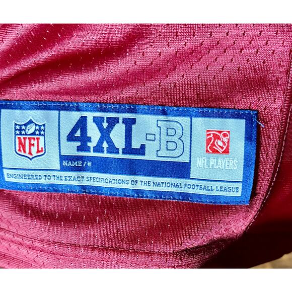 Vintage Washington Redskins Ryan Kerrigan #91 NFL Pro Line Burgundy Jersey 4XL-B - Picture 3 of 11